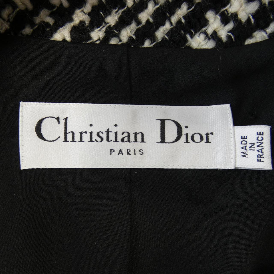 Christian Dior No Collar Jacket