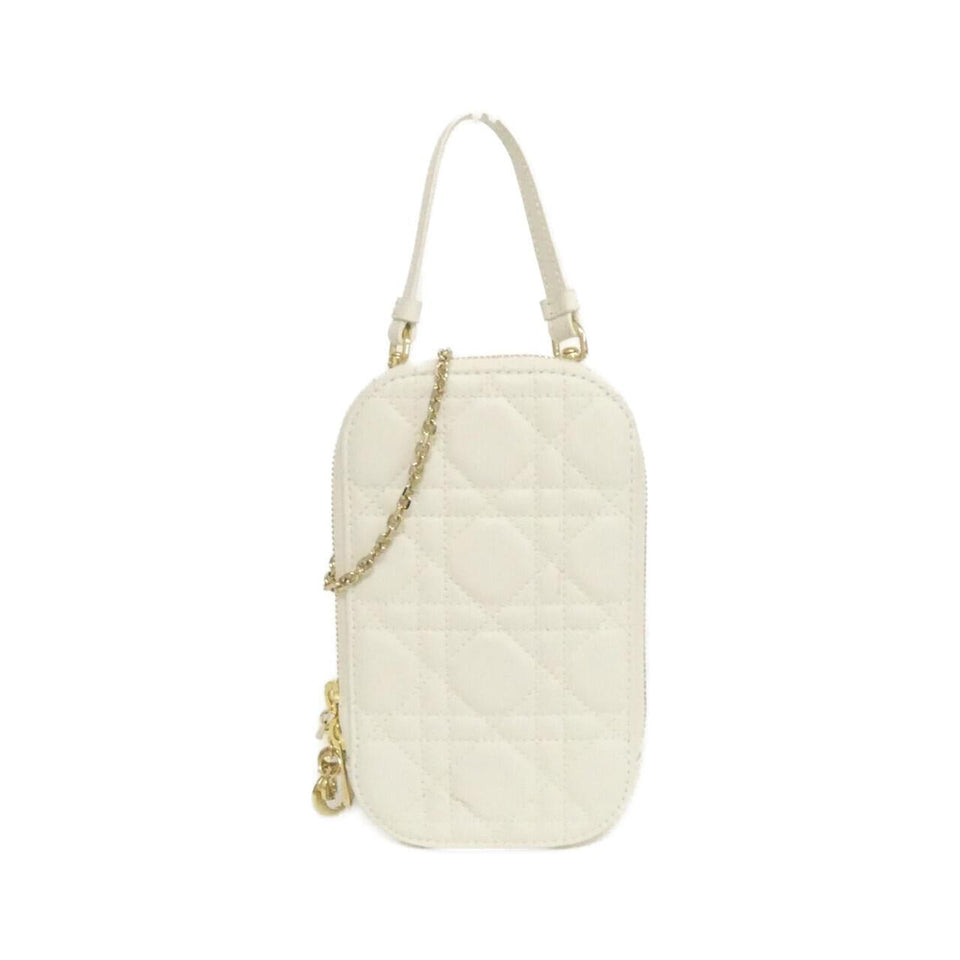 Christian Dior Lady Dior Lambskin Phone Holder