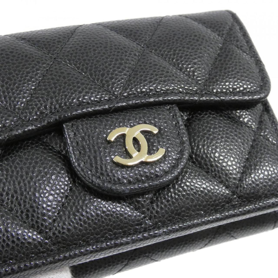 Chanel Timeless Classic Caviar Skin Wallet