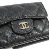 Chanel Timeless Classic Caviar Skin Wallet