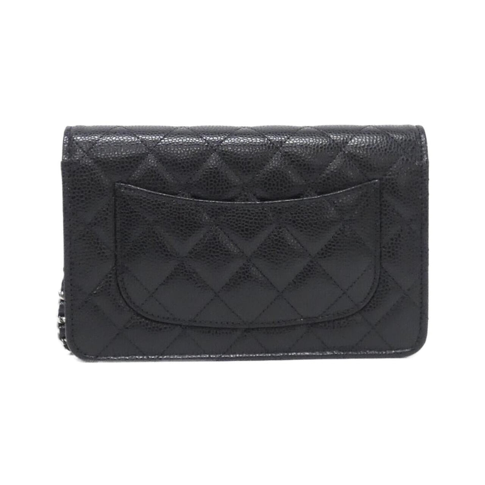 Chanel AP4241 Caviar Wallet on Chain
