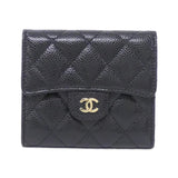 Chanel Timeless Classic Line Caviar Skin Wallet