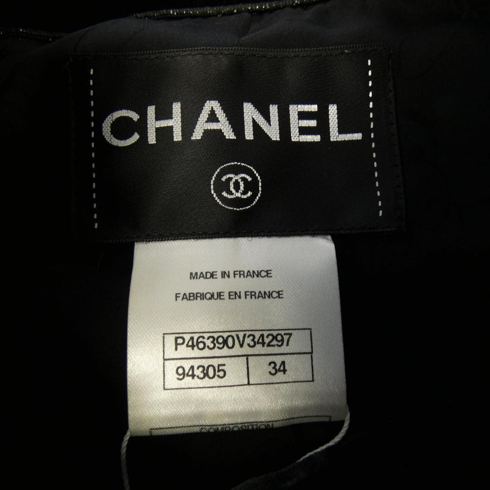 Chanel P46390V34297 Collarless Jacket