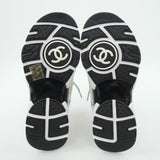Chanel G34360Y54482 Fabric & Suede Calfskin Sneakers