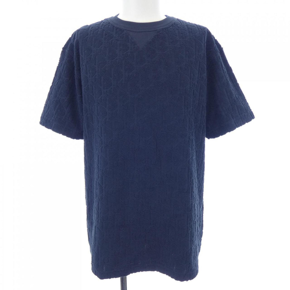 Dior Oblique Terry Cotton Jacquard T-shirt