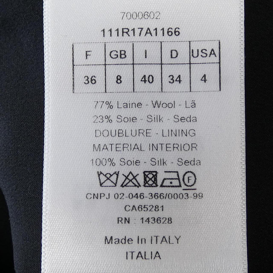 Christian Dior CD Button Dress