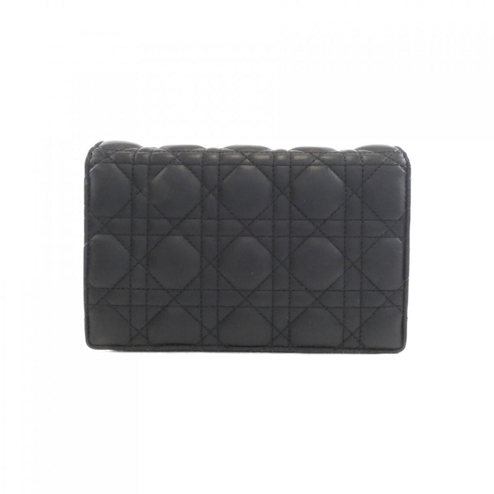 Christian Dior My Dior Lambskin Chain Wallet
