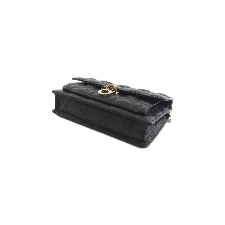 Christian Dior My Dior Lambskin Chain Wallet