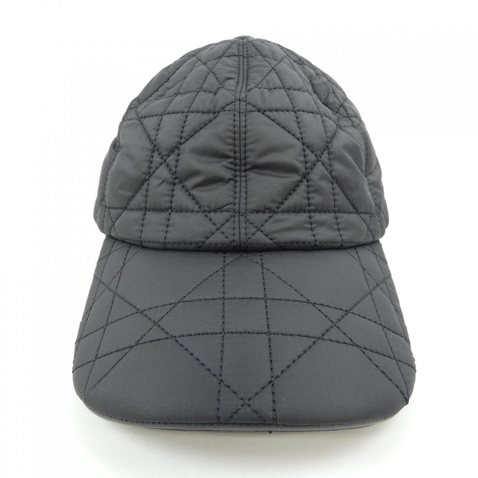 Christian Dior D-PLAYER Cannage Quilting Cotton Cap