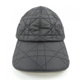 Christian Dior D-PLAYER Cannage Quilting Cotton Cap