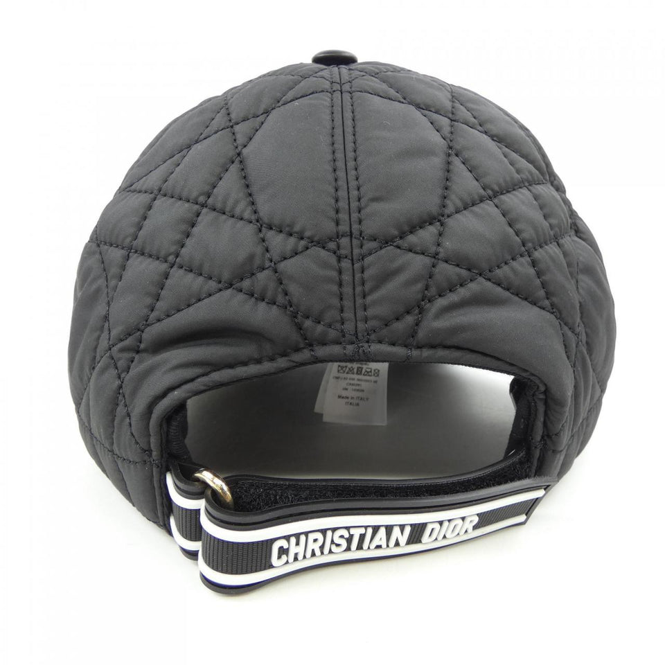 Christian Dior D-PLAYER Cannage Quilting Cotton Cap