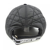 Christian Dior D-PLAYER Cannage Quilting Cotton Cap