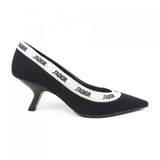 Christian Dior J'ADior Embroidery Fabric Pumps