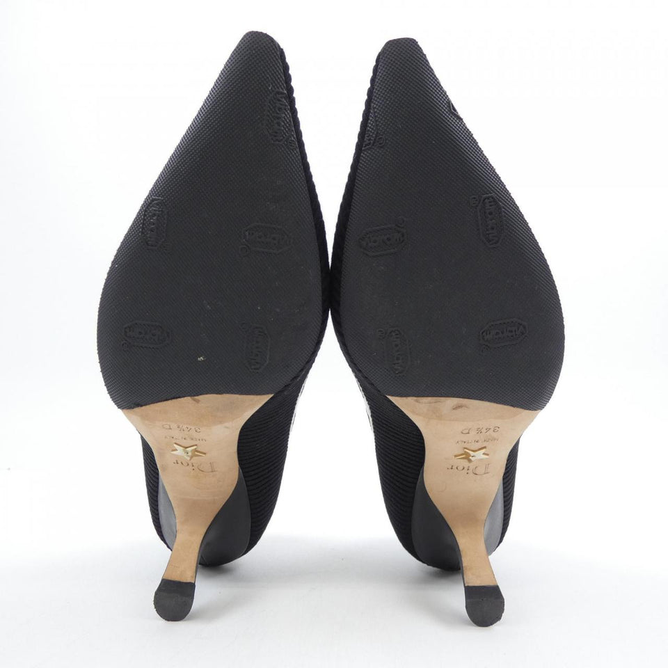 Christian Dior J'ADior Embroidery Fabric Pumps