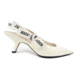 Christian Dior J'ADior Patent Calf Ribbon Pumps