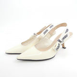 Christian Dior J'ADior Patent Calf Ribbon Pumps