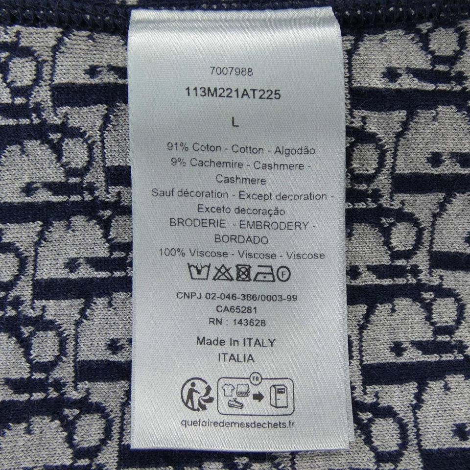 Dior Dior ESSENTIALS Oblique Cashmere Blend Jacket