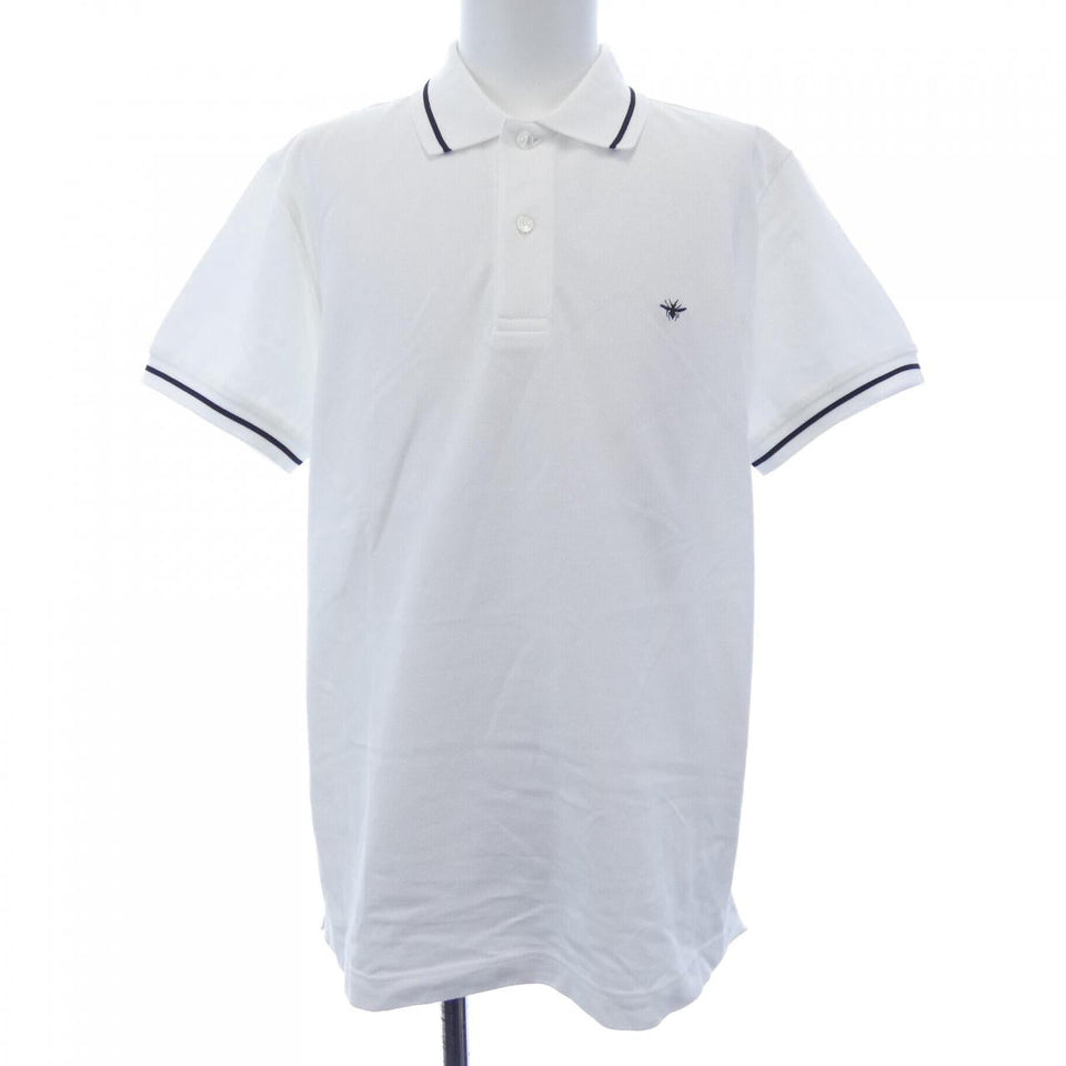 Dior Dior ESSENTIALS BEE Cotton Piqué Polo Shirt