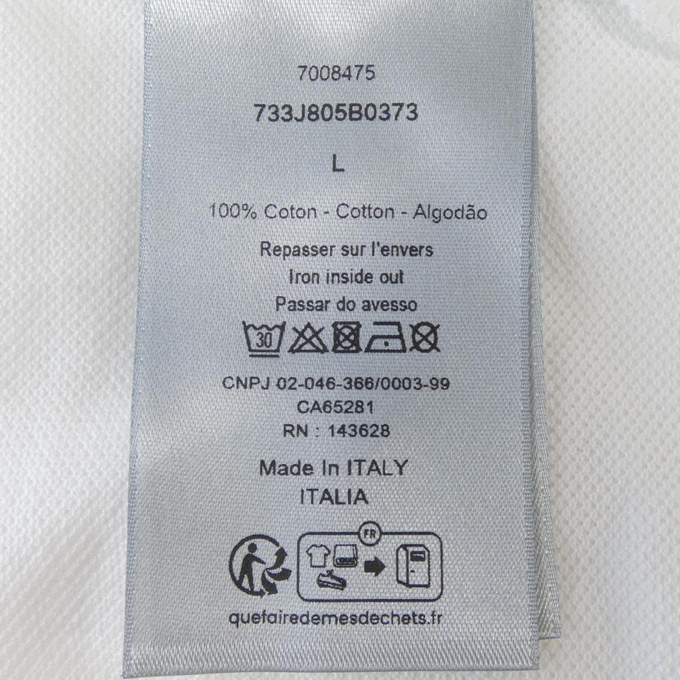 Dior Dior ESSENTIALS BEE Cotton Piqué Polo Shirt