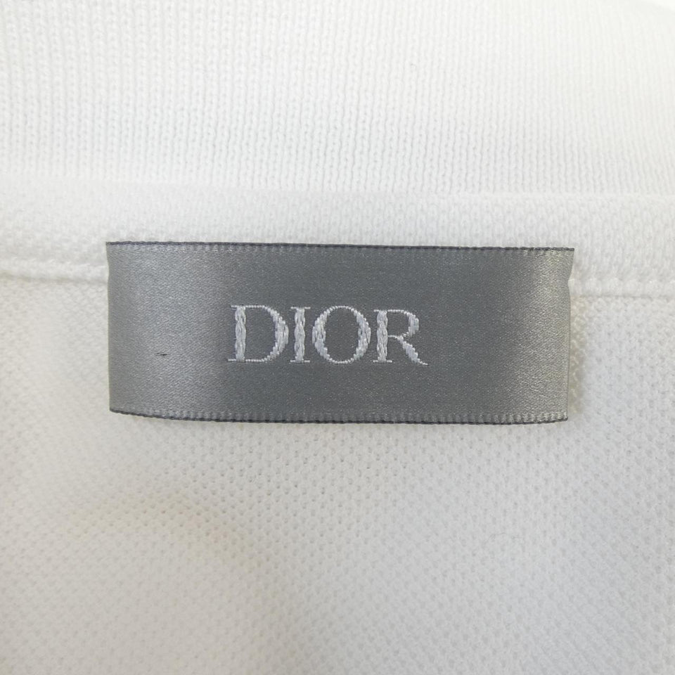 Dior Dior ESSENTIALS BEE Cotton Piqué Polo Shirt