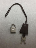 Hermes Victoria Leather Tourillon Clemence Handbag
