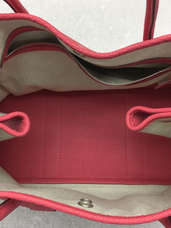 Hermes Garden Party PM Leather Handbag