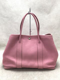 Hermes Calf Leather Garden Party Shoulder bag Pink