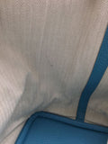 Hermes Garden Party PM Leather Handbag Blue