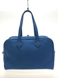 Hermes Calf Leather Garden Party Shoulder bag Blue