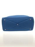 Hermes Calf Leather Garden Party Shoulder bag Blue