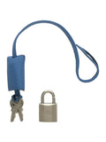 Hermes Calf Leather Garden Party Shoulder bag Blue