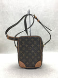 Louis Vuitton Shoulder Bag Leather Brown Overall Pattern