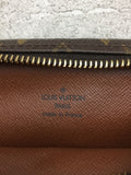 Louis Vuitton Shoulder Bag Leather Brown Overall Pattern