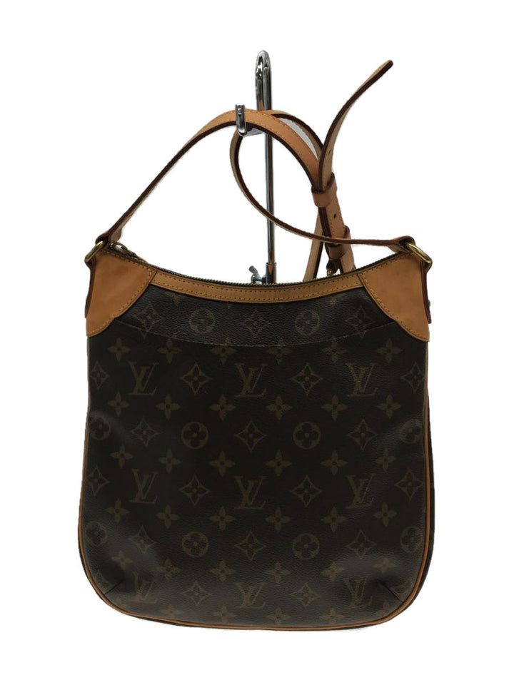 Louis Vuitton Shoulder Bag Leather Brown Overall Pattern