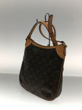 Louis Vuitton Shoulder Bag Leather Brown Overall Pattern