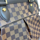 Louis Vuitton Trevi PM Damier Ebene Canvas Handbag
