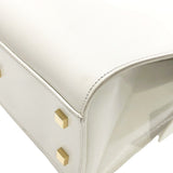 Saint Laurent- Shoulder Bag Uptown Small Beige Leather 2way