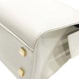 Saint Laurent- Shoulder Bag Uptown Small Beige Leather 2way