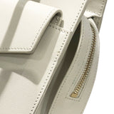 Saint Laurent- Shoulder Bag Uptown Small Beige Leather 2way