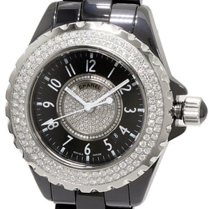 Chanel Black Ceramic J12 Watch H1708