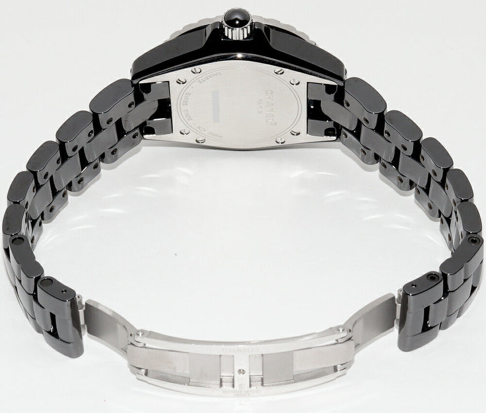 Chanel Black Ceramic J12 Watch H1708