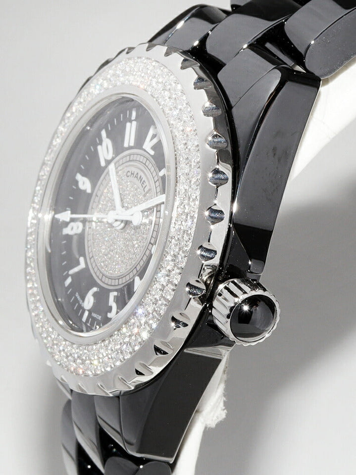Chanel Black Ceramic J12 Watch H1708