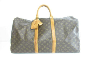 Louis Vuitton Monogram Keepall 55 Shoulder Bag