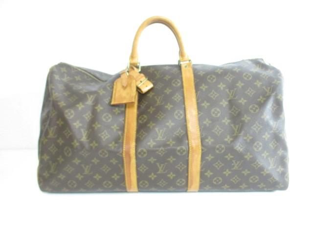 Louis Vuitton Monogram Keepall 55 Shoulder Bag