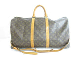 Louis Vuitton Monogram Keepall 55 Shoulder Bag