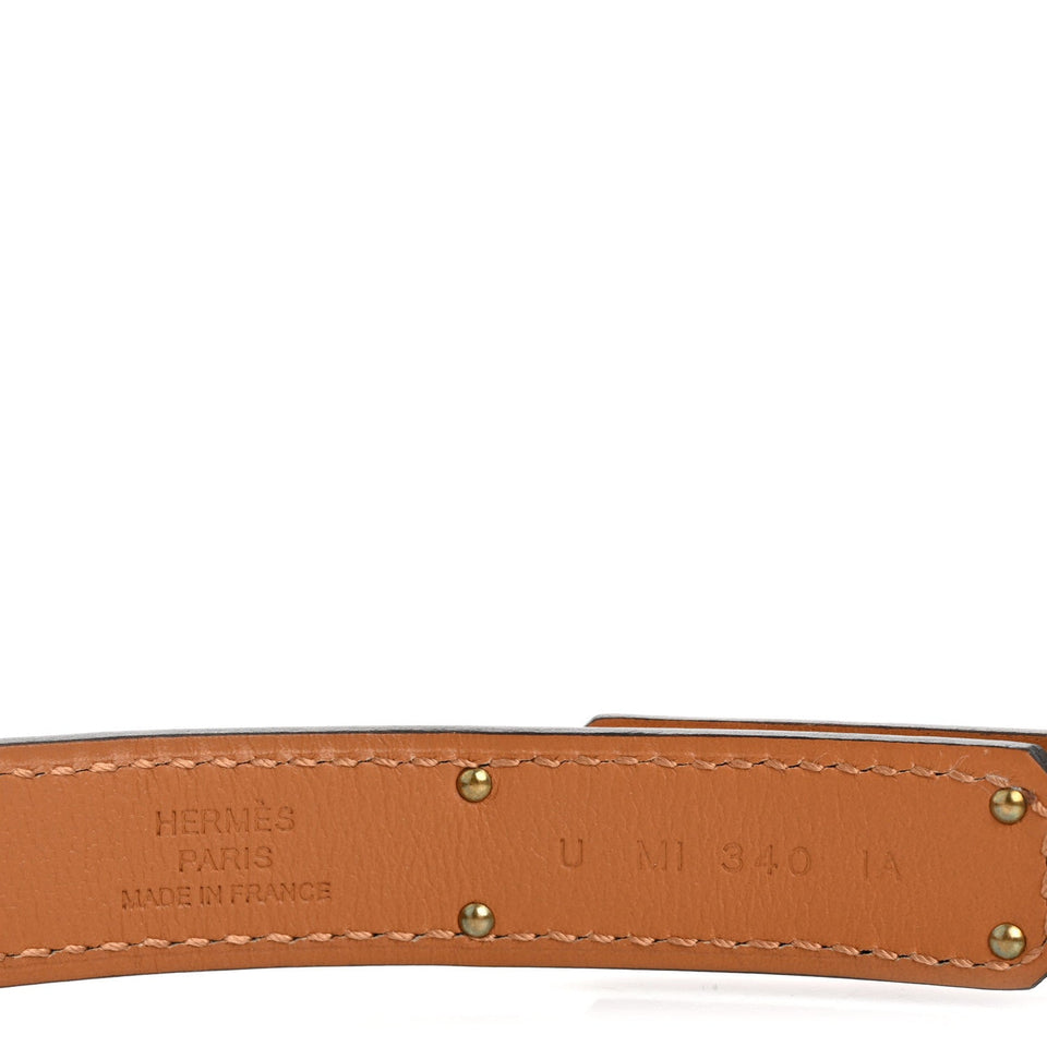 Hermes Epsom Kelly Belt Etoupe
