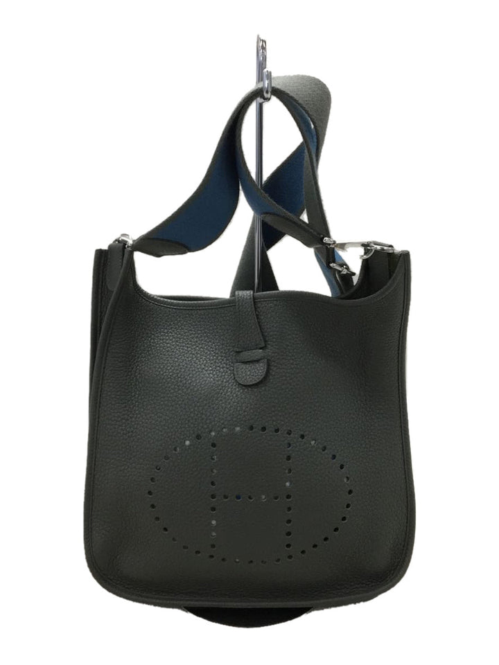 Hermes Leather Solid Tote Bag