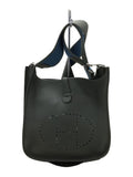 Hermes Leather Solid Tote Bag