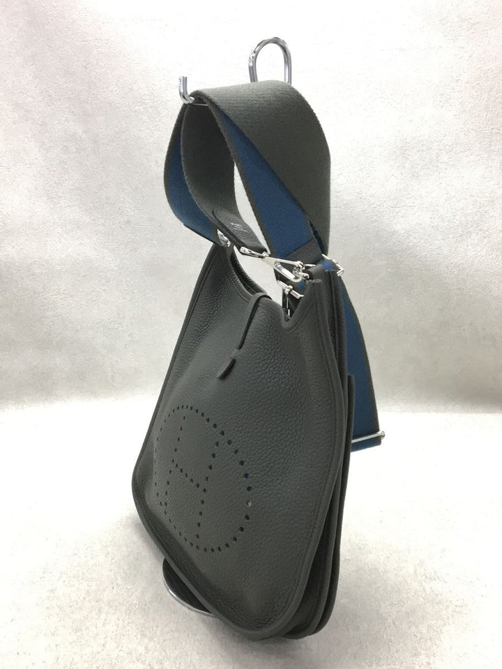 Hermes Leather Solid Tote Bag