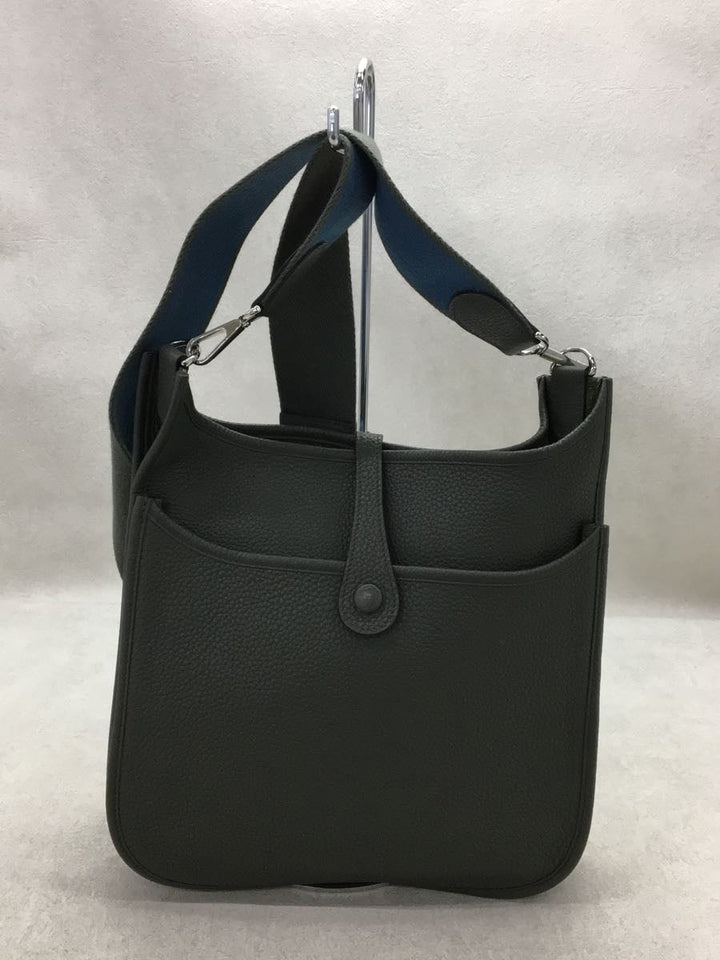 Hermes Leather Solid Tote Bag